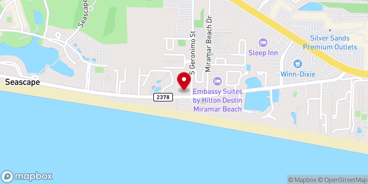 Map showing location of St. Anthony Mary Claret Catholic Chapel