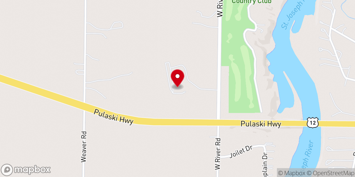 Map showing location of Summit Church
