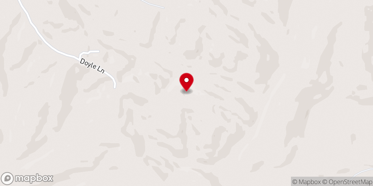 Map showing location of Oakwood Church