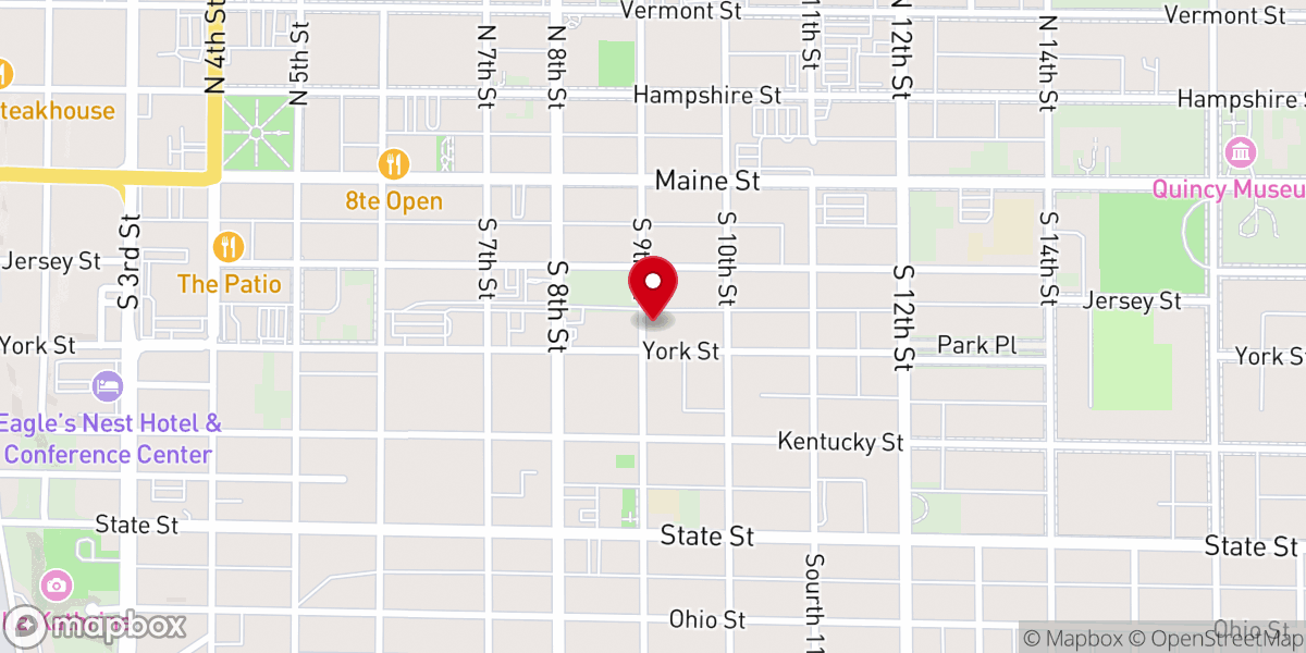 Map showing location of The Redeemed Life