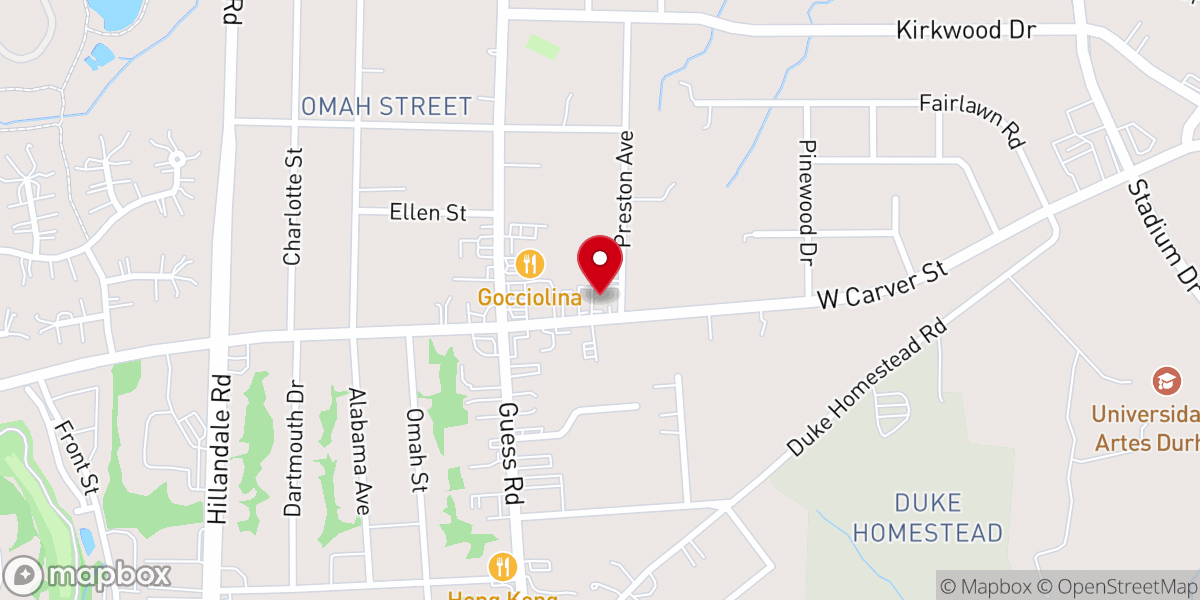 Map showing location of Alive Church International