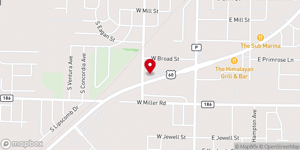 Map showing location of Life360 Republic Church