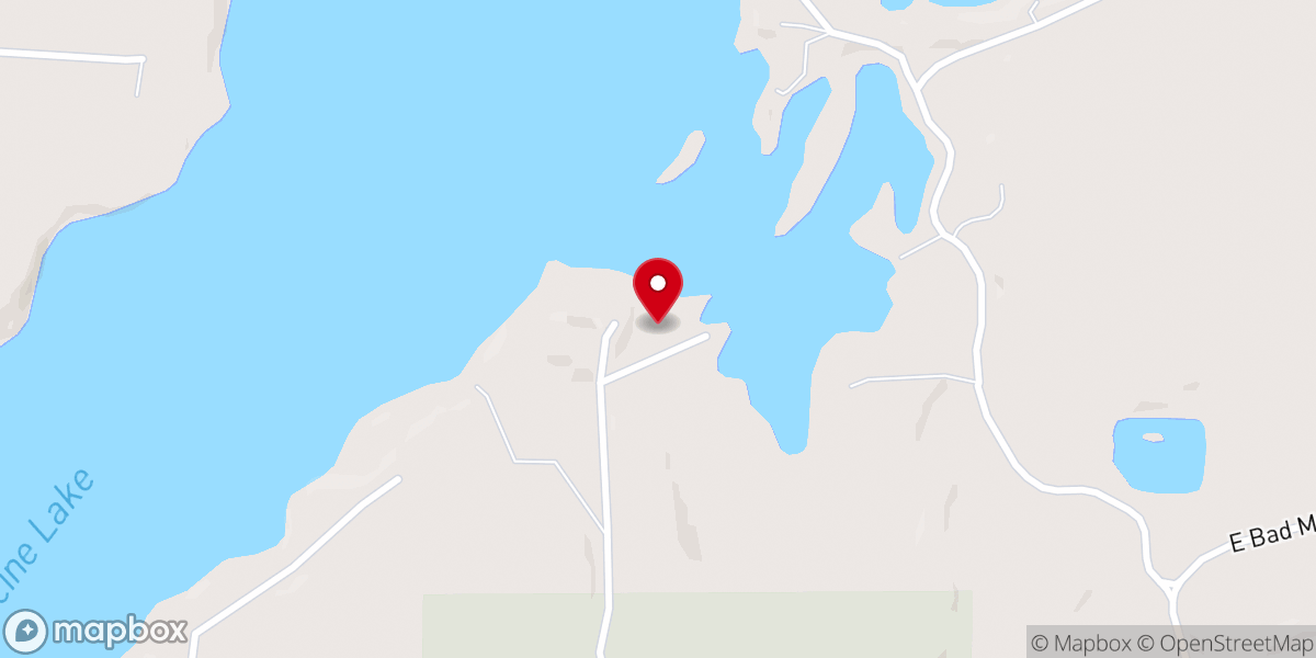Map showing location of Chapel of the Good Creation