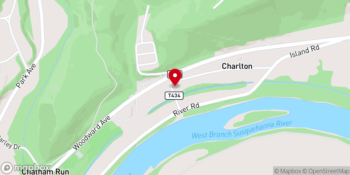 Map showing location of Charlton Chapel