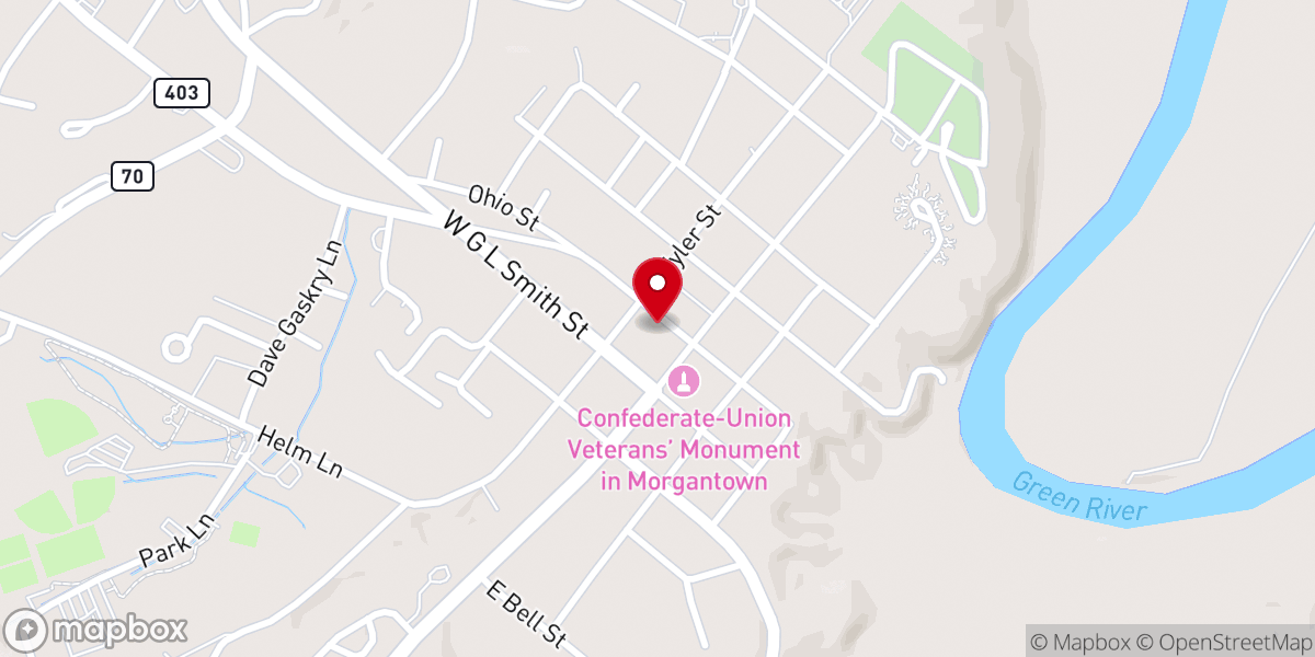 Map showing location of Grace Temple Ministries