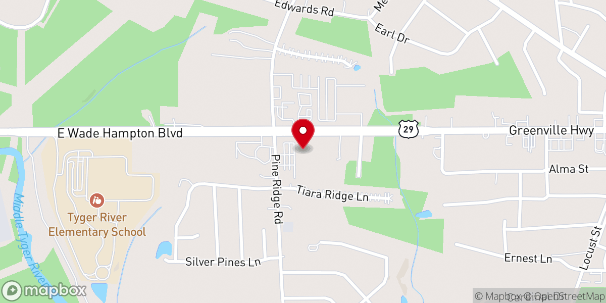 Map showing location of Lifesong Church Lyman