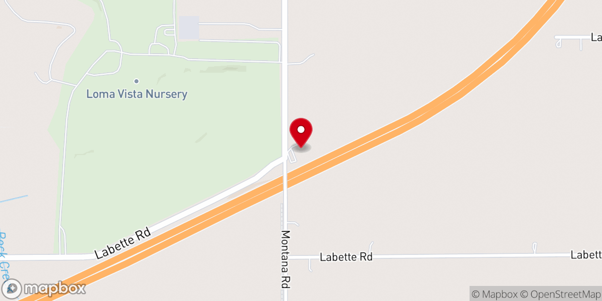Map showing location of Community Revival Center Church