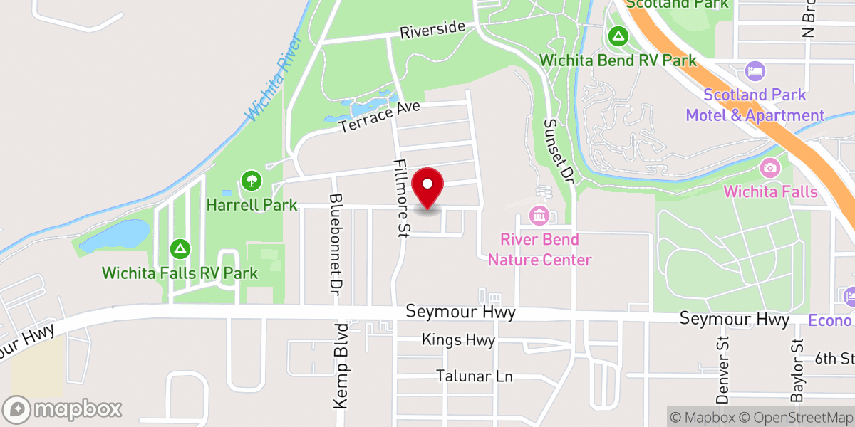 Map showing location of Church Of Good News