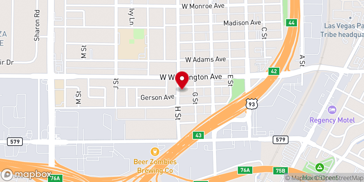 Map showing location of St. Luke's Episcopal Church