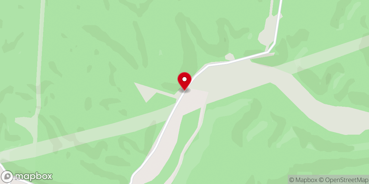 Map showing location of Saline Valley Church