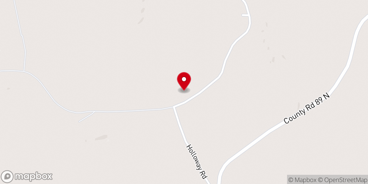 Map showing location of Centerview Baptist Church