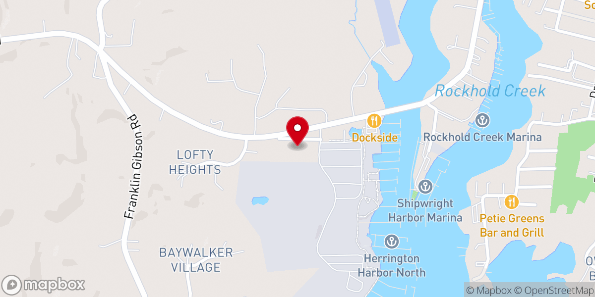 Map showing location of Saint Marks Episcopal Church
