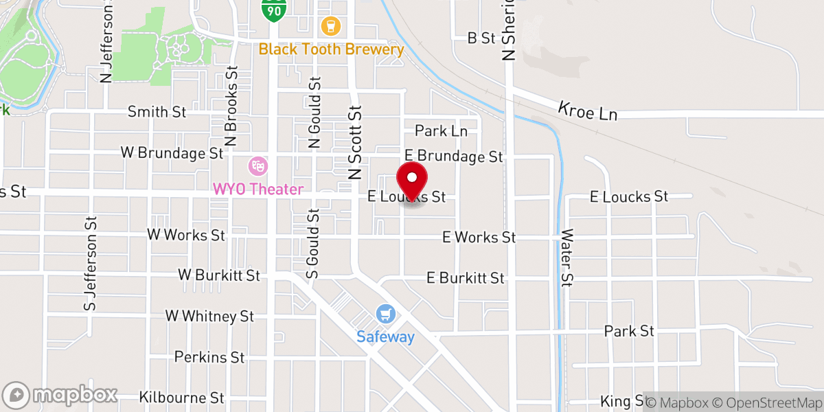 Map showing location of Holy Name Catholic Community