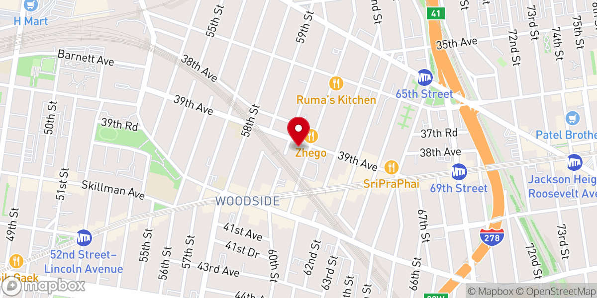 Map showing location of St. Paul's Episcopal Church