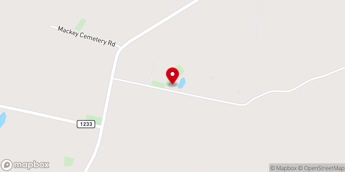 Map showing location of Bethel Church