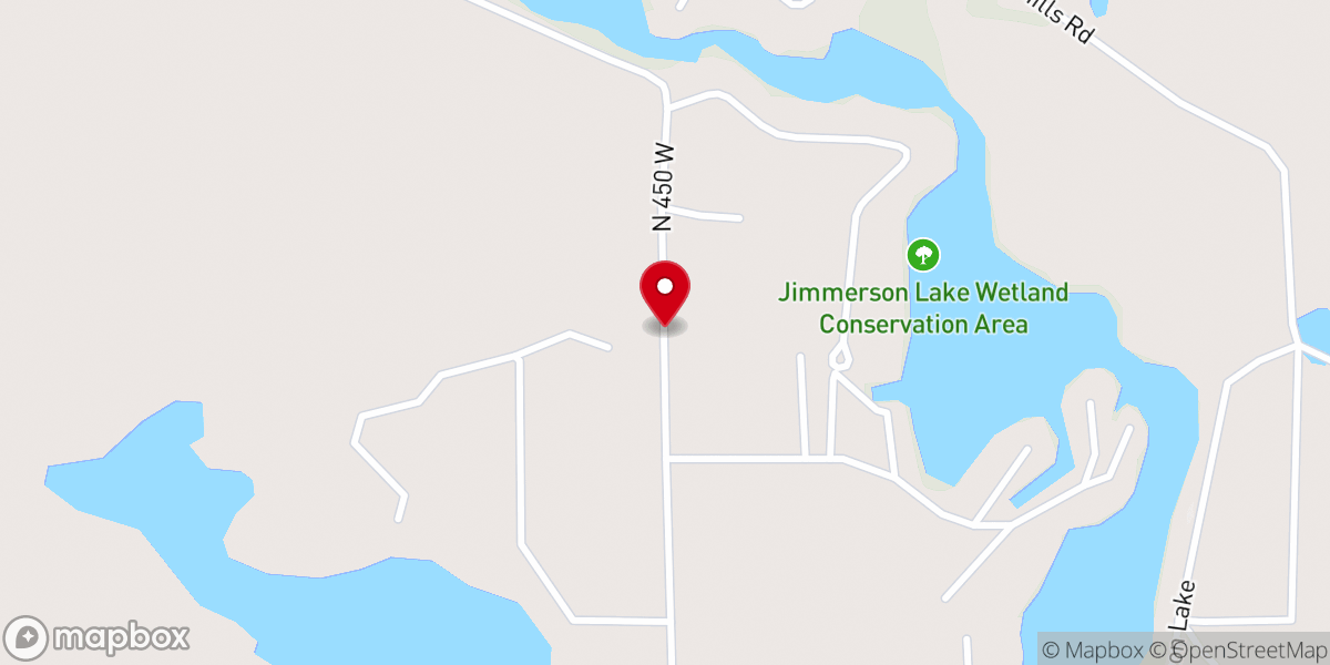 Map showing location of Lake Luther