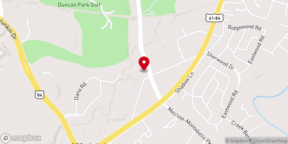 Map showing location of New Life Apostolic Church