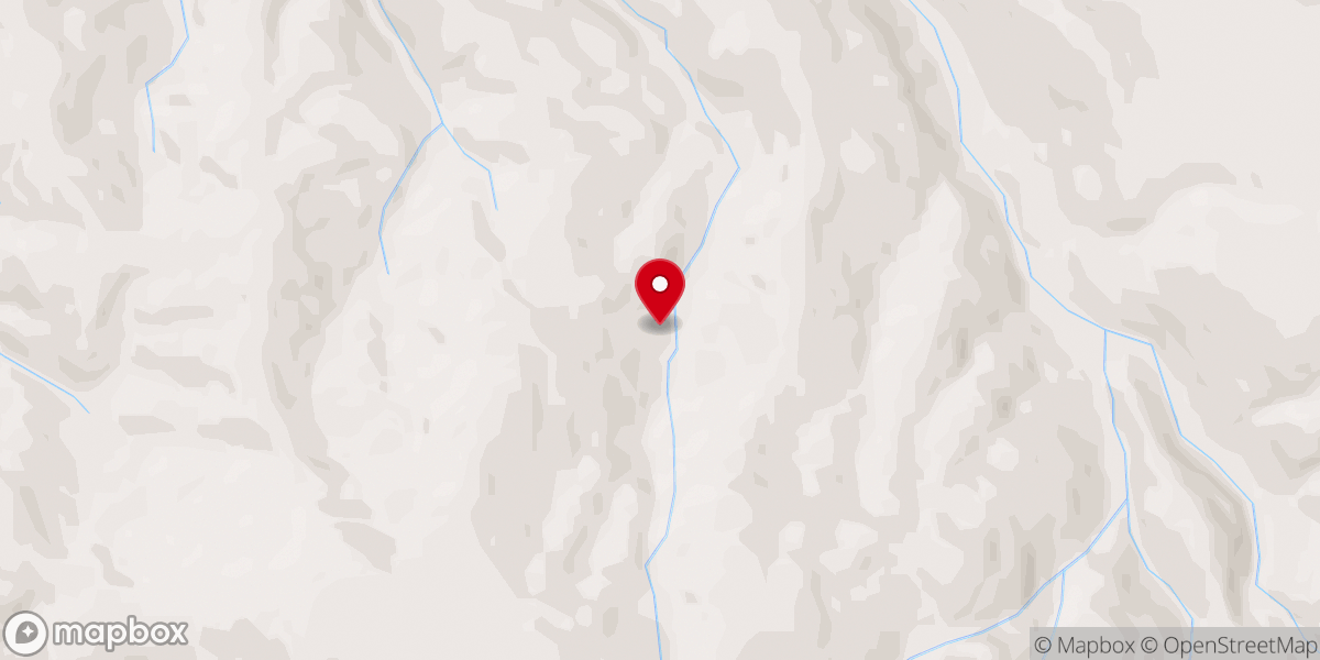 Map showing location of Mountain Life Church Inc