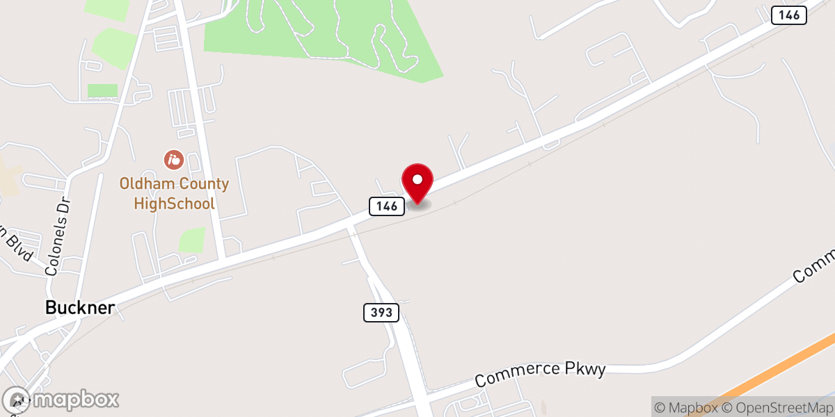 Map showing location of Ashland Community Church