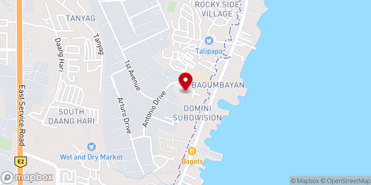 Map showing location of Taguig City Grace Gospel Church of Christ