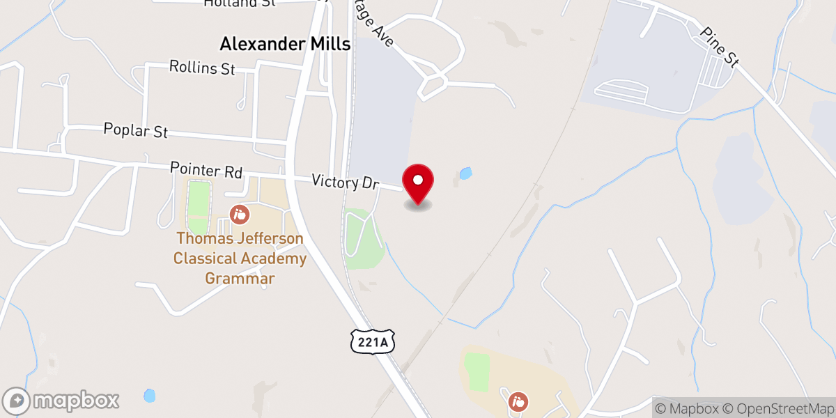 Map showing location of Faithful City Community Church