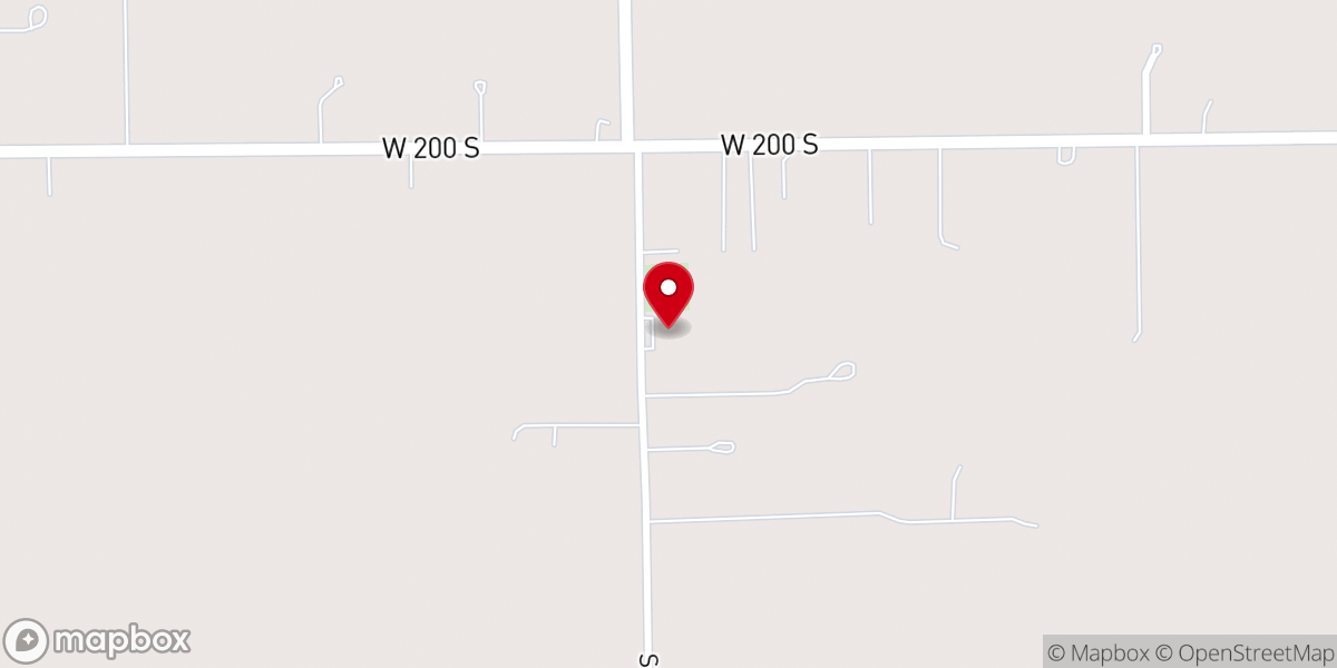 Map showing location of Townline Mennonite Church