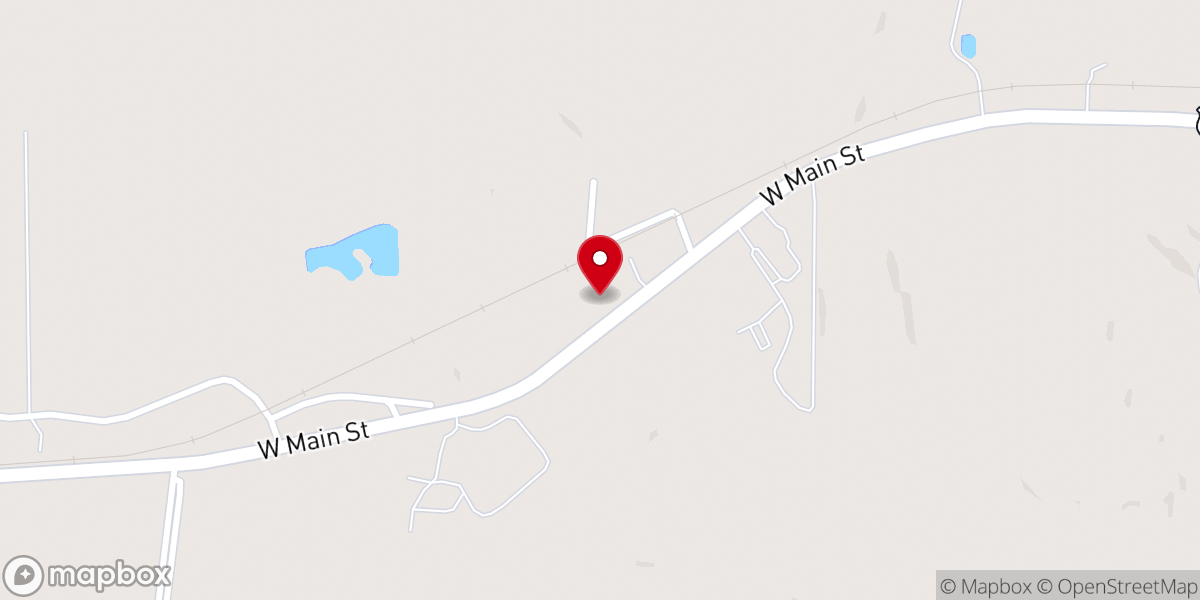 Map showing location of Clarkson Community Church