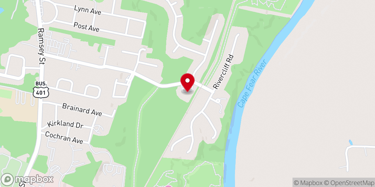 Map showing location of Providence Presbyterian Church (ARP)