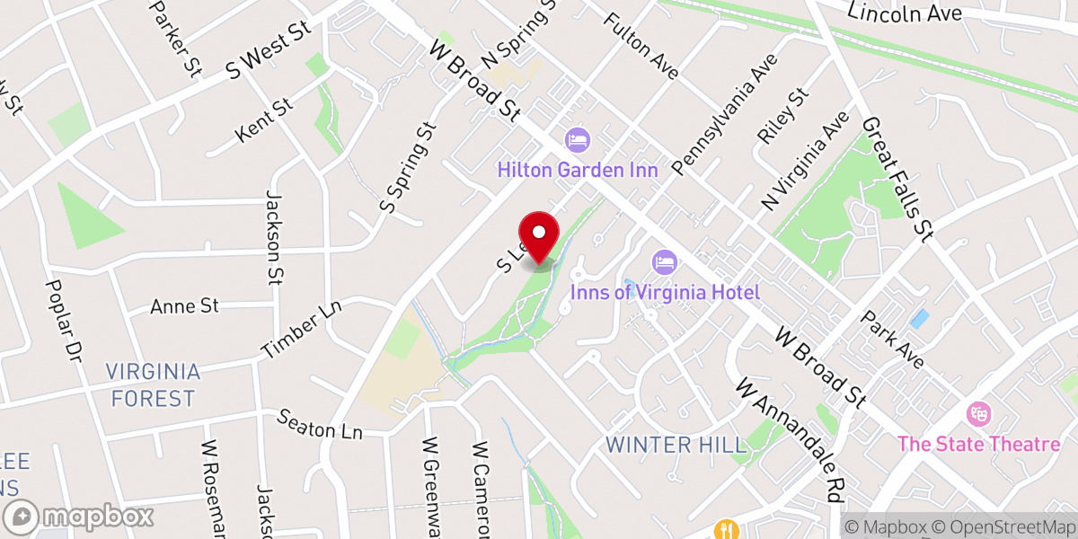 Map showing location of Iglesia Pentecostes Virtud De Lo Alto