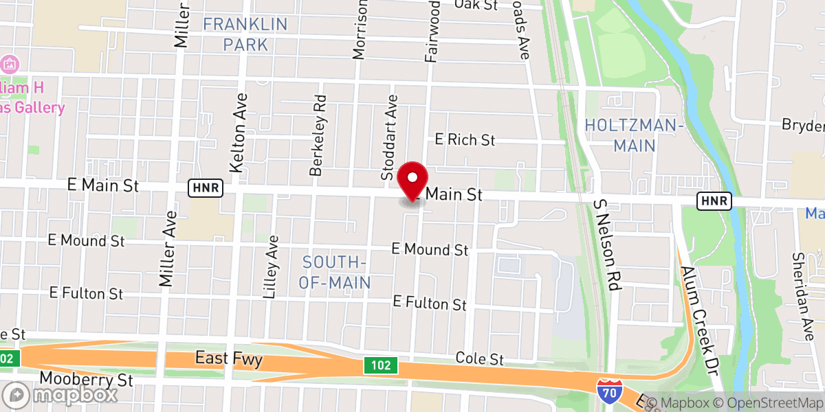 Map showing location of Bethlehem Temple Apostolic Church