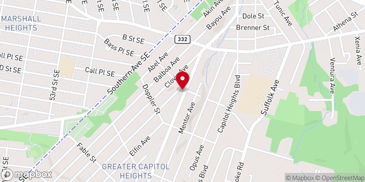 Map showing location of Holy Cross Prayer Band Spiritl