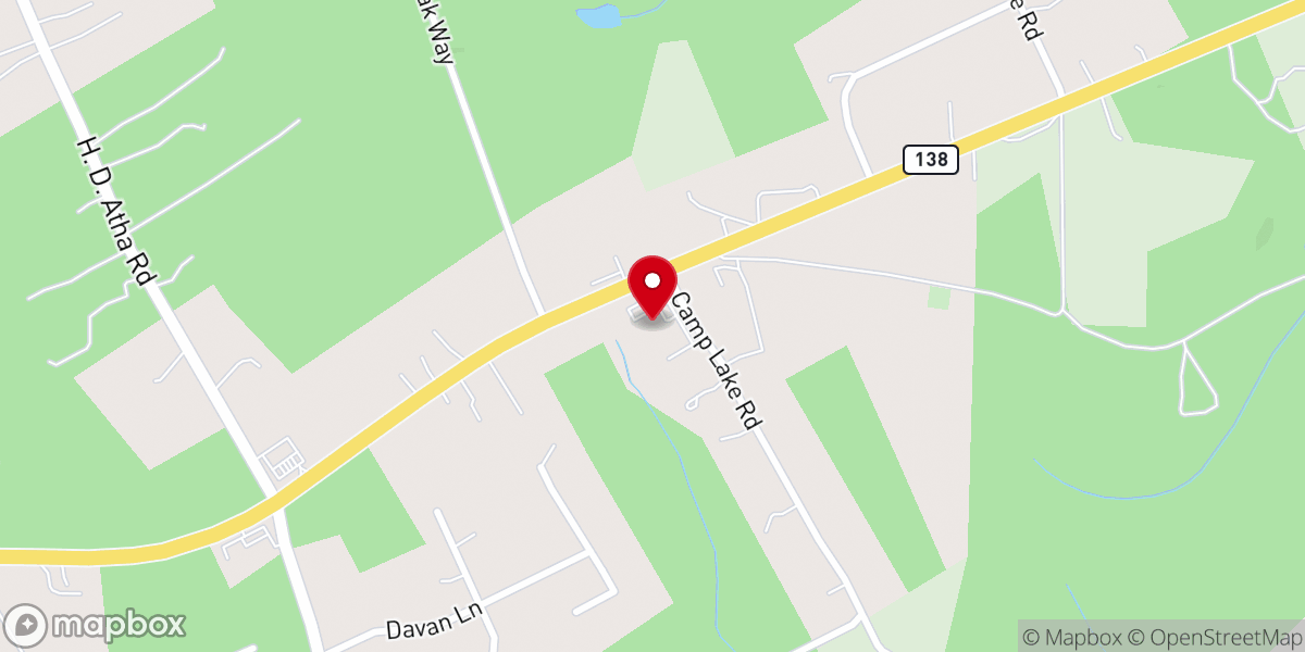 Map showing location of Newsong Church