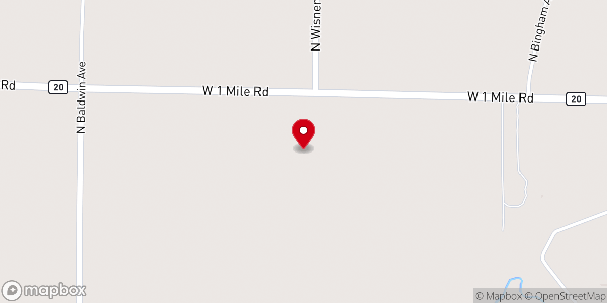 Map showing location of Freedom Bible Fellowship Church