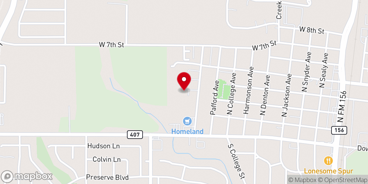 Map showing location of The Rock Church of Justin