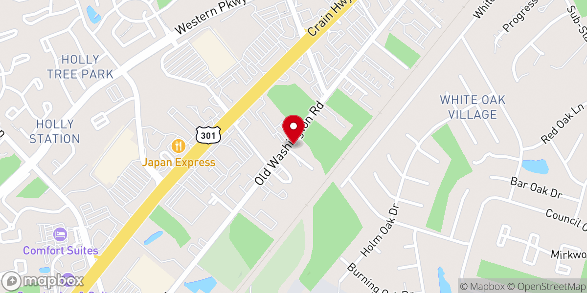 Map showing location of Liberty Lions Child Care