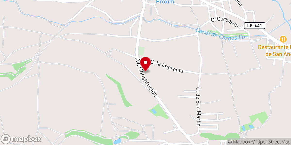 Map showing location of IPUE León - Iglesia Pentecostal Unida en Europa - IPUC