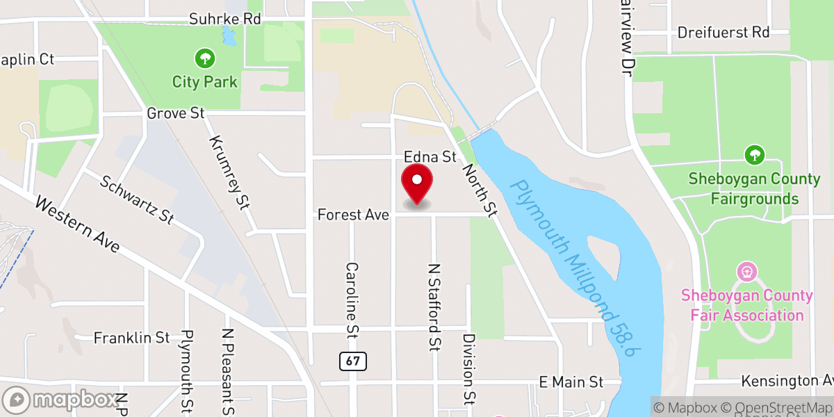 Map showing location of H E L L P Inc