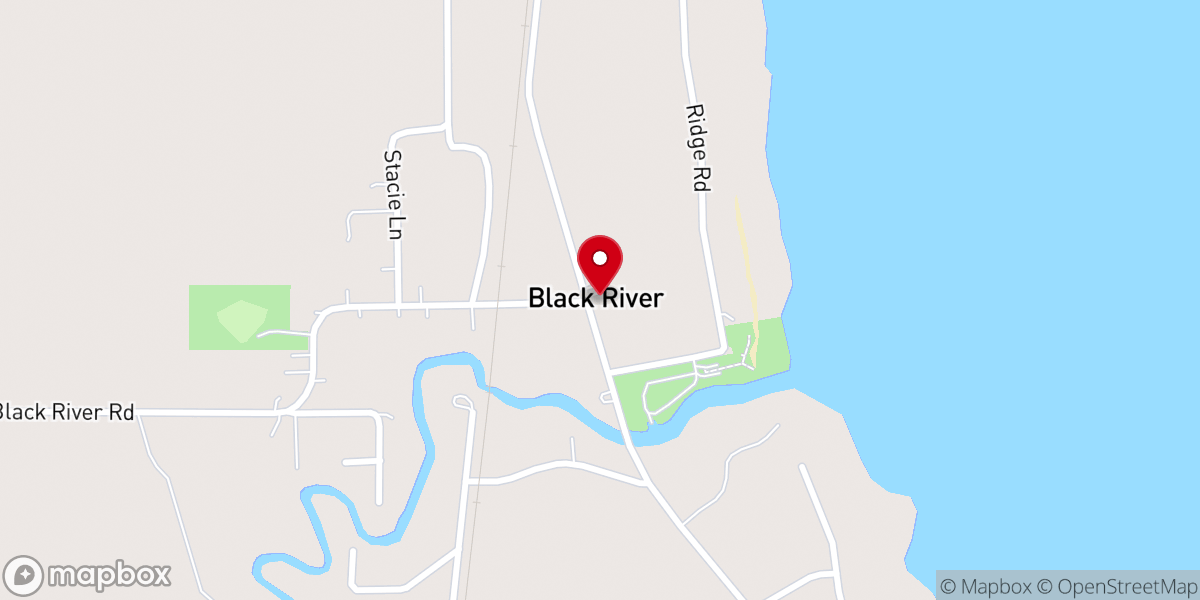 Map showing location of St. Gabriel Catholic Church