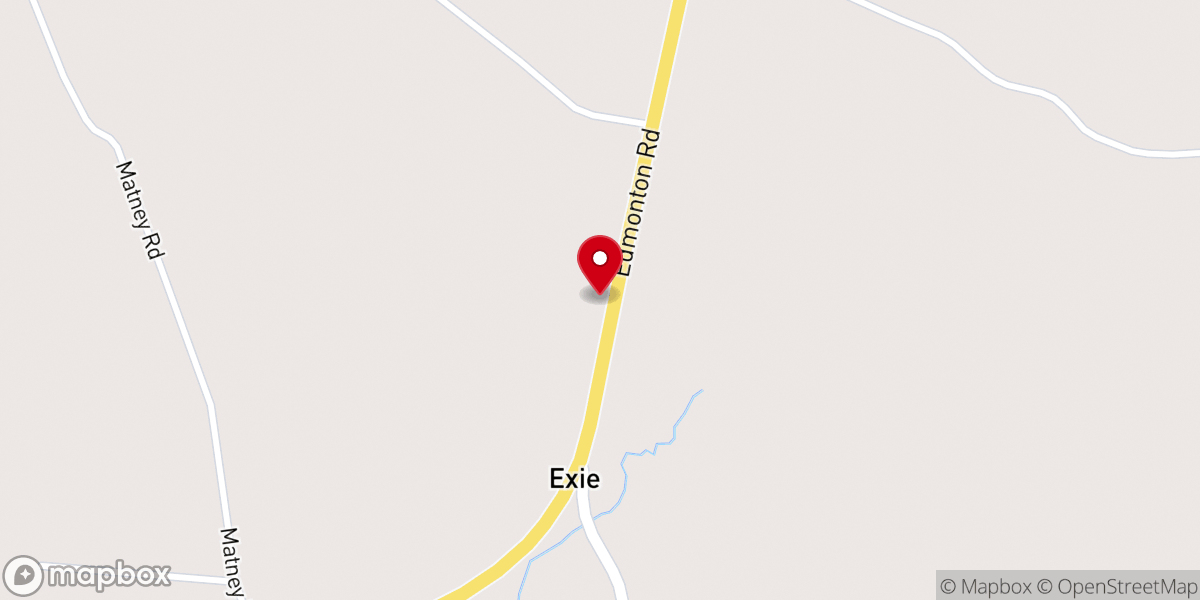 Map showing location of Greasy Creek Church