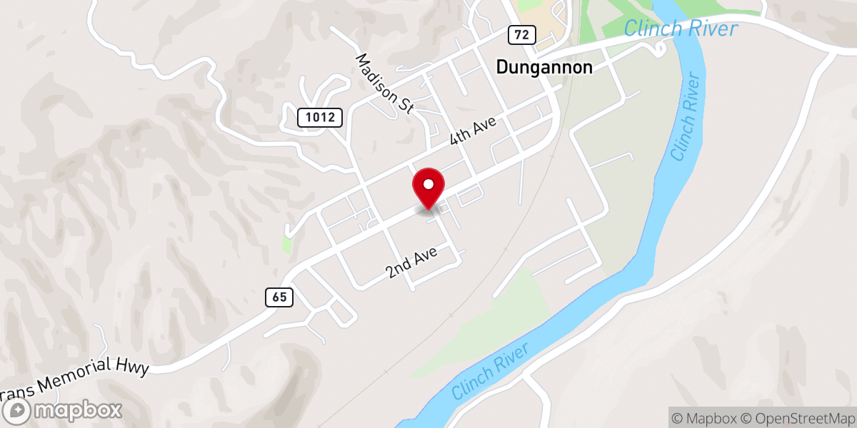 Map showing location of Saint Patrick's Roman Catholic Church