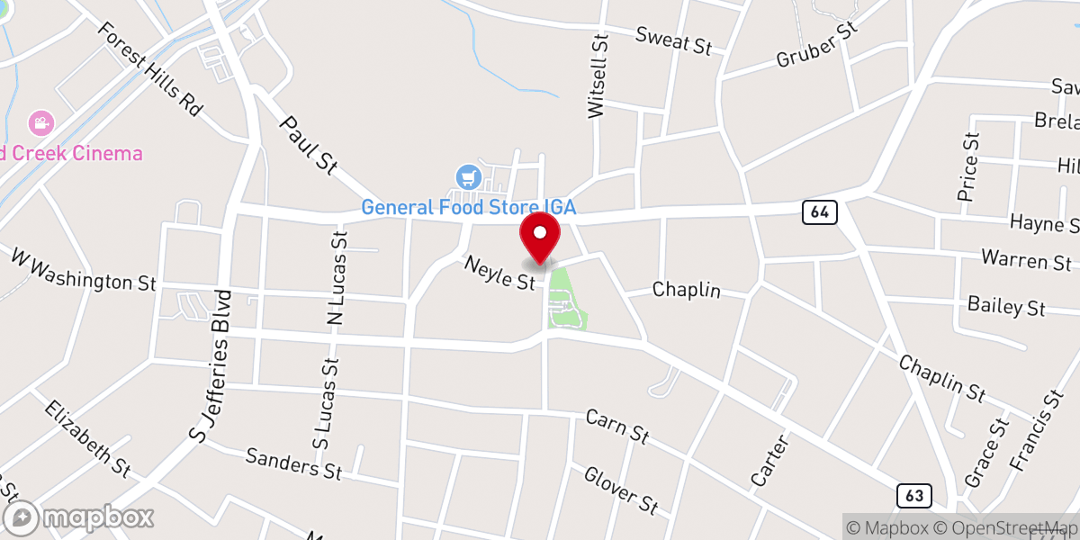 Map showing location of Fisher's of Men Total Man
