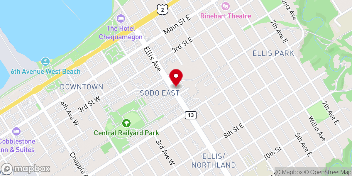 Map showing location of The BRICK Ministries, Inc.