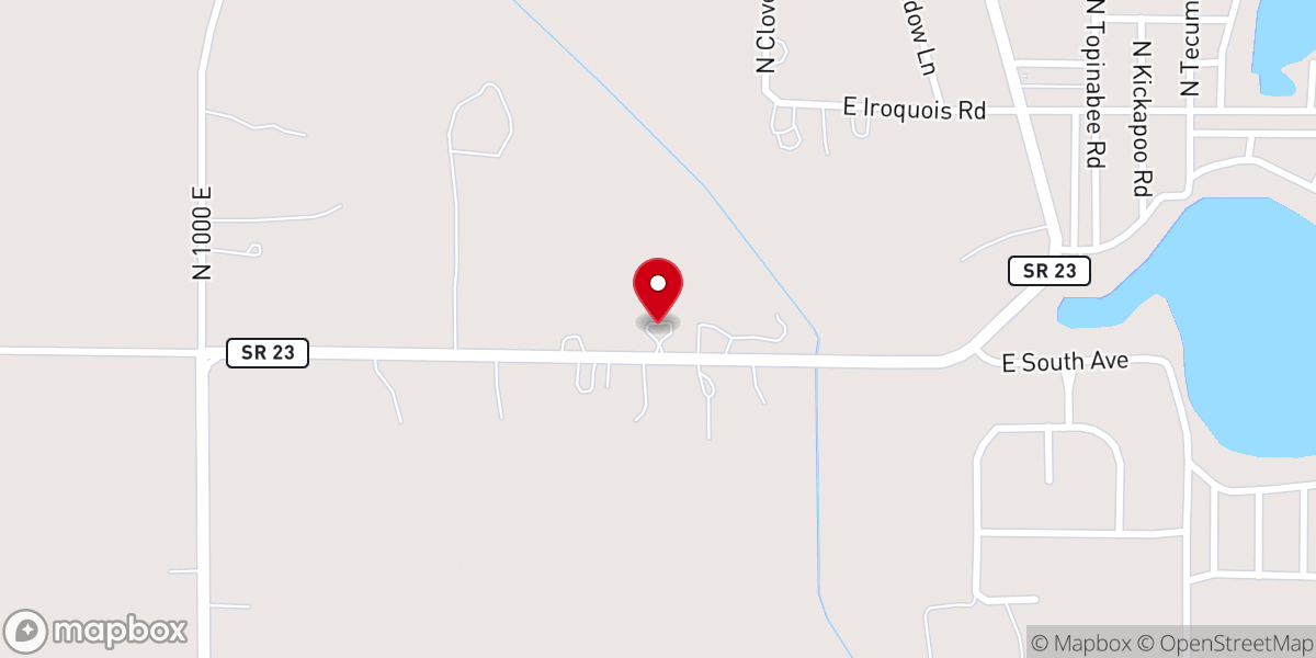 Map showing location of St. Dominic Church