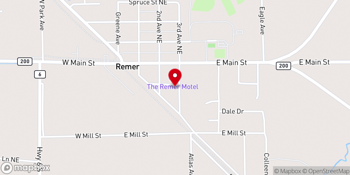Map showing location of St Paul's Catholic Church