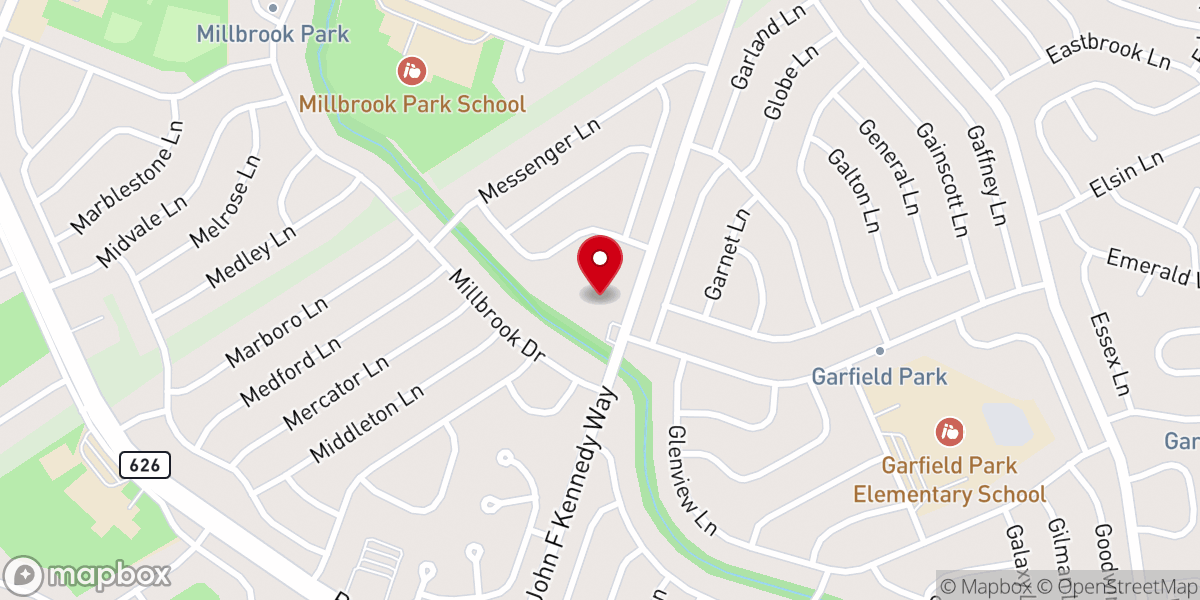 Map showing location of Legacy of Glory Willingboro Campus
