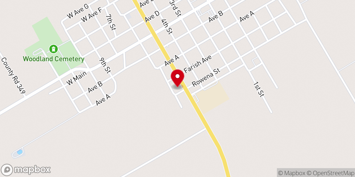 Map showing location of Iglesia Bautista Betel