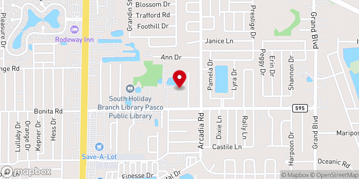 Map showing location of St. Vincent De Paul Roman Catholic Church