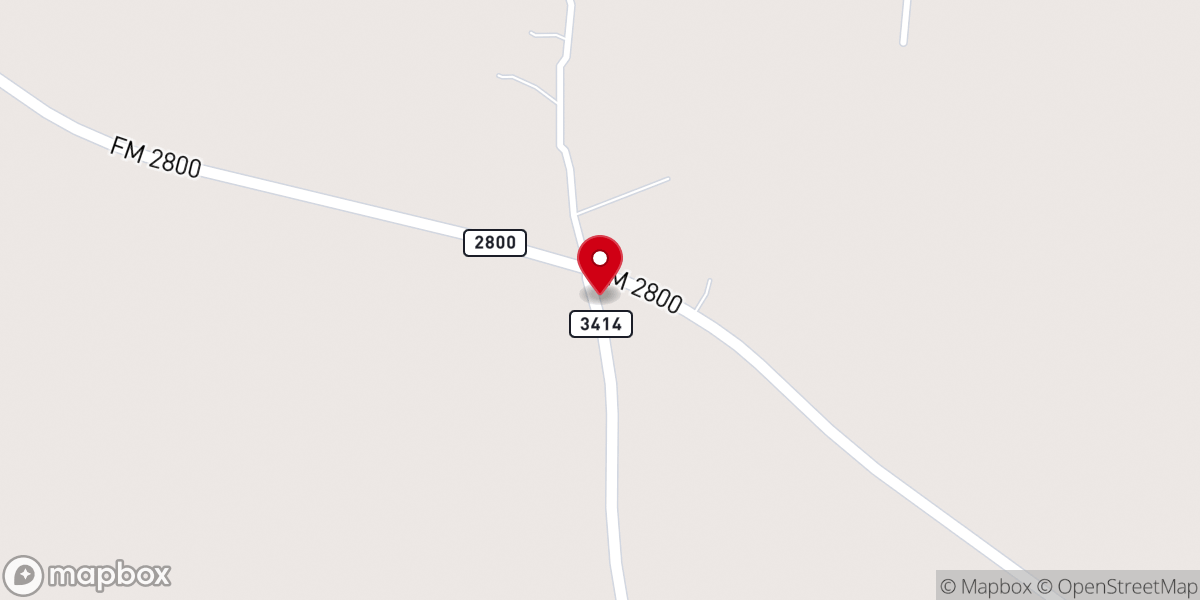 Map showing location of West Lake Church