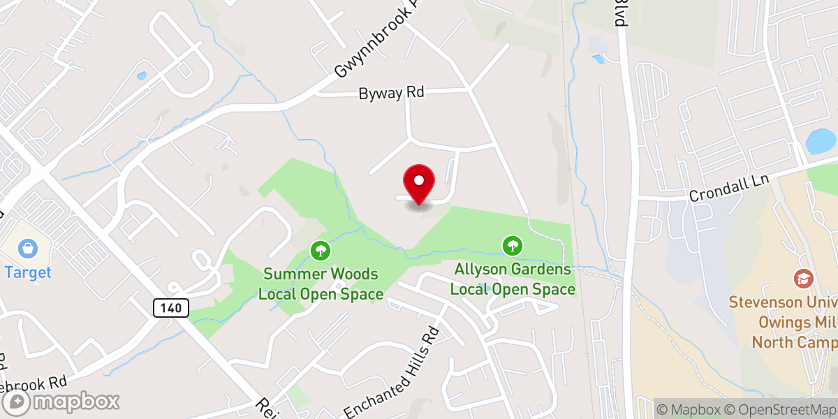 Map showing location of Michael and Denise Brown Ministries