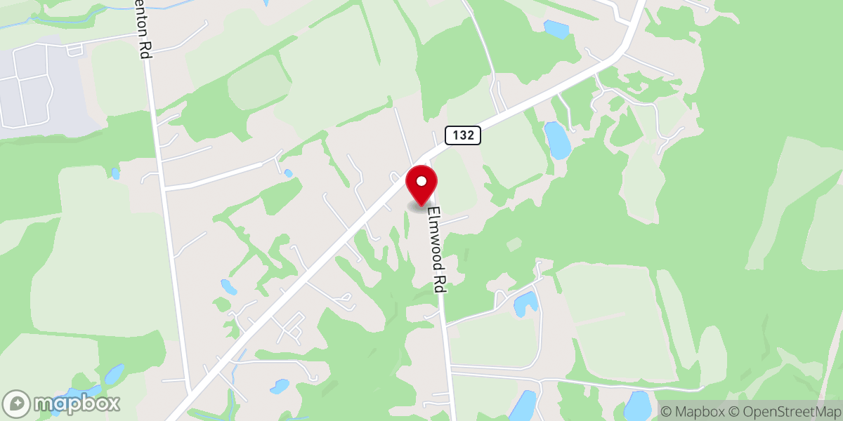 Map showing location of Owensville Church of God